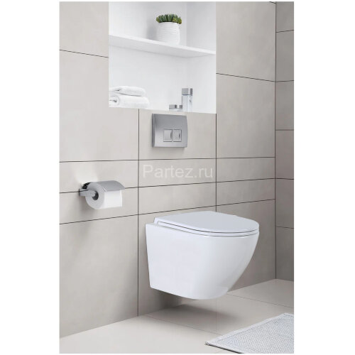 СЕТ: Инсталляция IDROSPANIA MENORCA + унитаз Azario Grado с сиденьем микролифт, без клавиши смыва (4