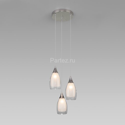Подвесной светильник Eurosvet 50085/3 хром