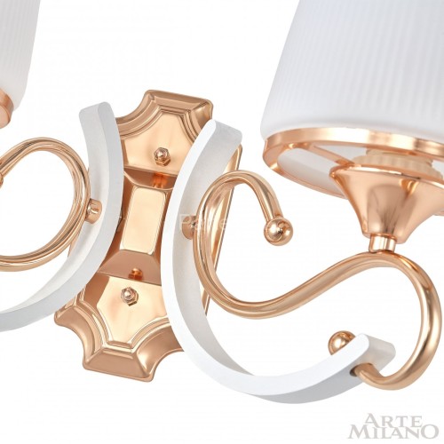 Бра Arte Milano 303857/2W Wh/Gd