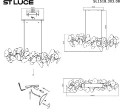 Подвесной светильник ST Luce SL1518.303.08