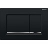 Кнопка смыва Geberit Sigma 30, двойной смыв, черный