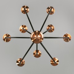 Подвесная люстра Eurosvet 60098/9 черный