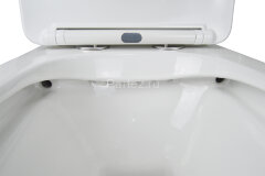 Унитаз-компакт Azario LEVANTO 620x380x830 напольный, безободковый в комплекте с бачком и сиденьем ми