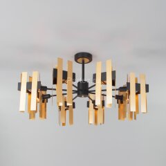 Потолочная люстра Eurosvet 70116/8 черный