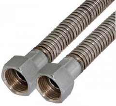 Гибкая подводка для газа сильфонная 3/4" в-в 120 см