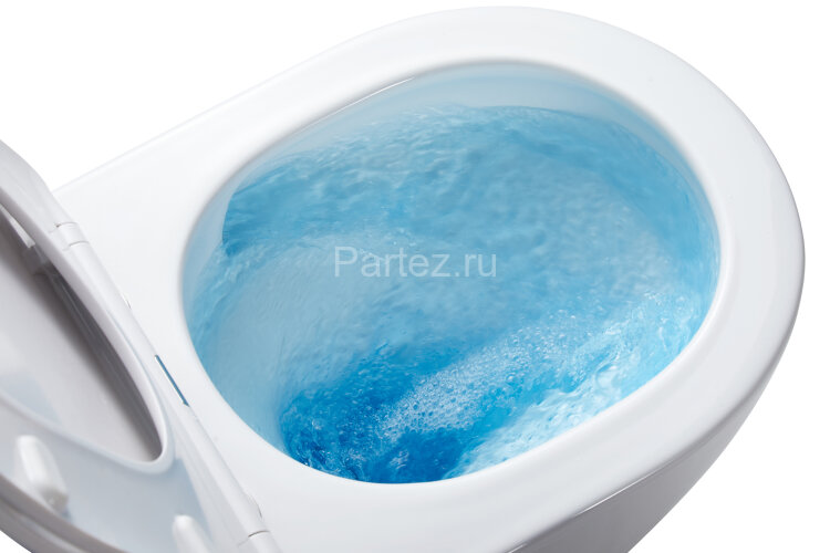 Унитаз подвесной Azario Grado 370х490х360 безободковый, с системой антивсплеск (Торнадо) в комплекте