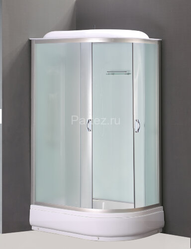 Душевая кабина LORANTO 120х80х215 левосторонняя, поддон 20 см, матовое стекло 4 мм (CS-66120-20 L F)