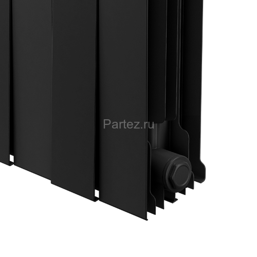 Биметаллический радиатор Royal Thermo PianoForte 500/100-4 (NoirSable)