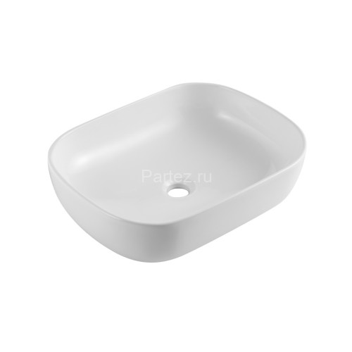 Раковина Azario 50х40х13,5 накладная, белый глянец (AZ41015)