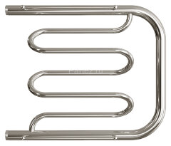 Полотенцесушитель водяной ДВИН Dw фокстрот 50/60 c полкой, полированный (4627086011742)