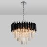 Подвесная люстра Natali Kovaltseva DARIAN 76017/5C CHROME BLACK