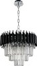 Подвесная люстра Natali Kovaltseva DARIAN 76017/5C CHROME BLACK