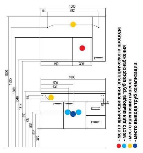 Зеркало-шкаф AQUATON Диор 100 с подсветкой, правый, белый (1A167902DR01R)