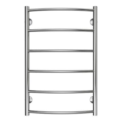 Полотенцесушитель водяной AZARIO VERONA 500/800 6 секций, нижнее/диагональное подключение, 1/2", хро