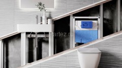 Промо сет Инсталляций Ideal Standard состоящий из: инсталляция для подвесного унитаза R020467 и рама