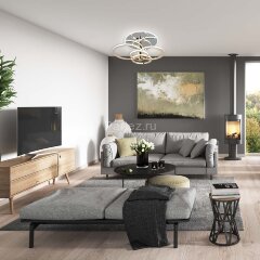 Потолочная люстра Escada 10213/4LED BL Chrome